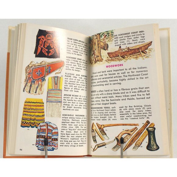 North American Indian Arts by Andrew Whiteford, Golden Press 1970 First Edition - Picture 9 of 10